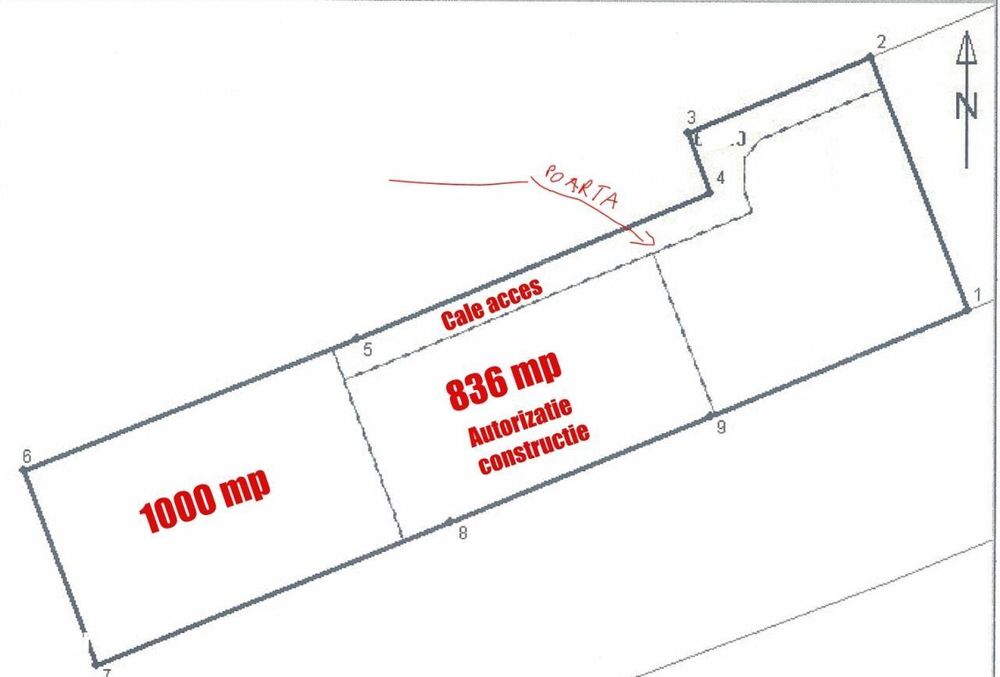 Teren 1000 mp, Breazu - Apollo