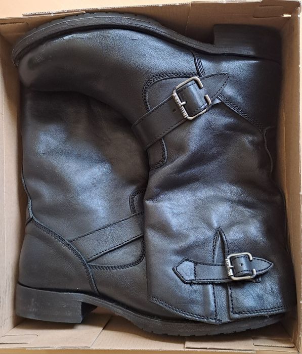 Кожени ботуши Liberty Black