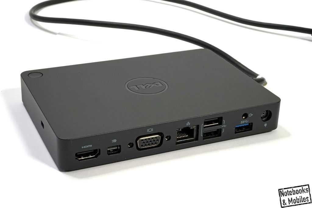 Dock USB-C DELL WD-15, cu alimentator 130W