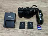 Aparat foto digital Nikon Coolpix P7700 cu incarcator si 2 acumulatori