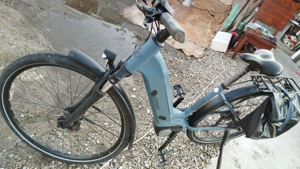 Bicicleta electrica ghost și Leopard