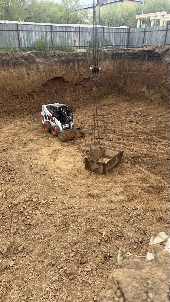 Аренда погрузчика Мини погрузчик Бобкат Услуги погрузчика Недорого