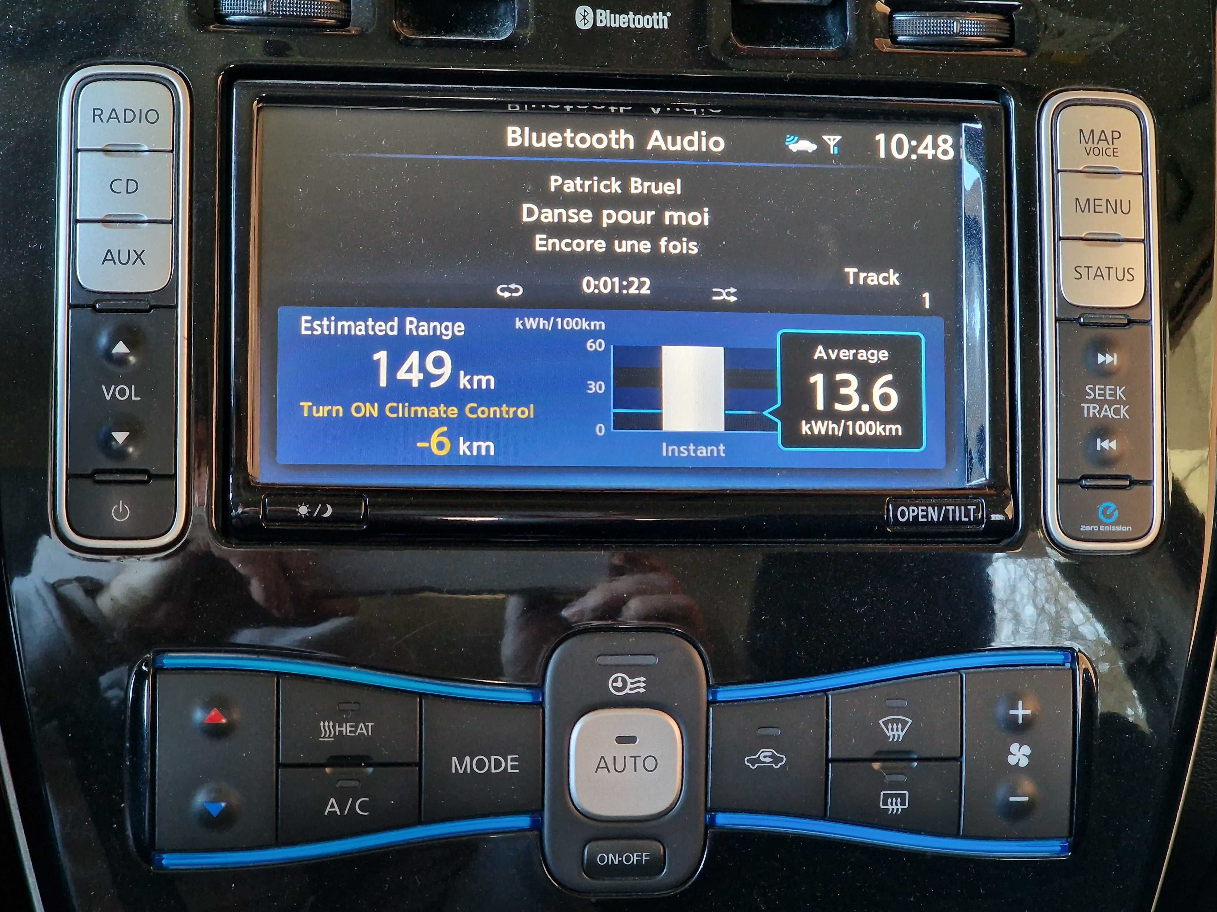 Nissan Leaf 30kWh, 150 км с едно зареждане