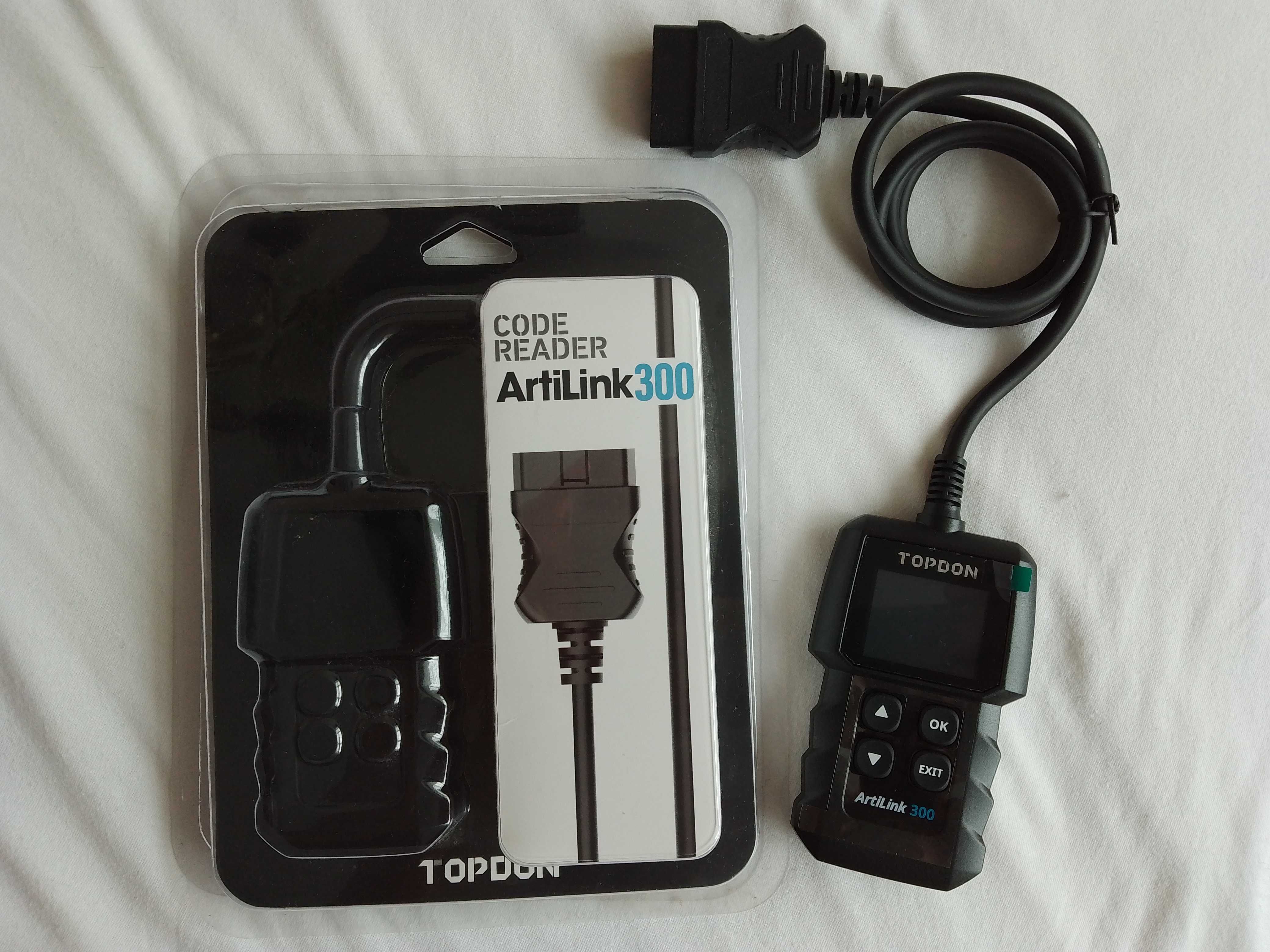 TOPDON ArtiLink300 OBD II Tester Diagnoza masini SUA, Asia, Europa