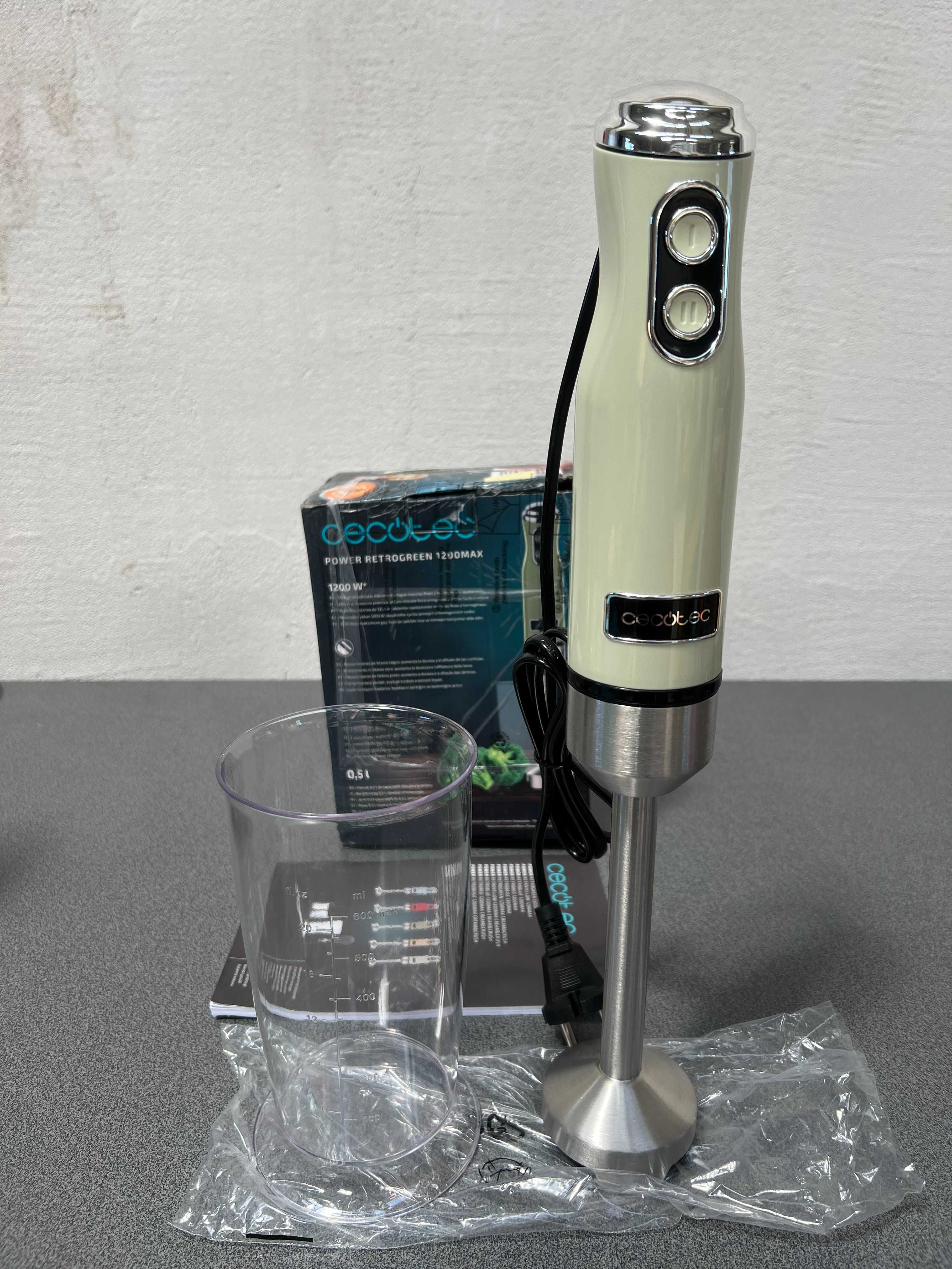 Пасатор Cecotec Power RetroGreen 1200MAX