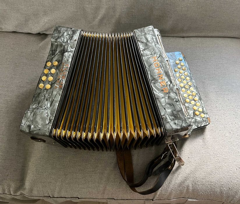 Acordeon Hohner Club II B Victoria vintage original Germania colecție