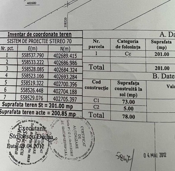 Casă veche + teren 200 mp, central Câmpina – utilități curent și gaze