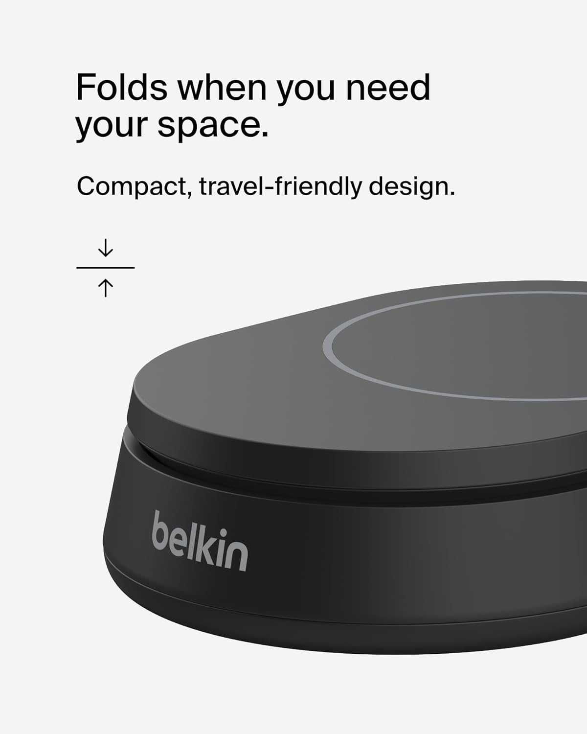 Belkin BoostCharge Pro 15W магнитна стойка за безжично зареждане