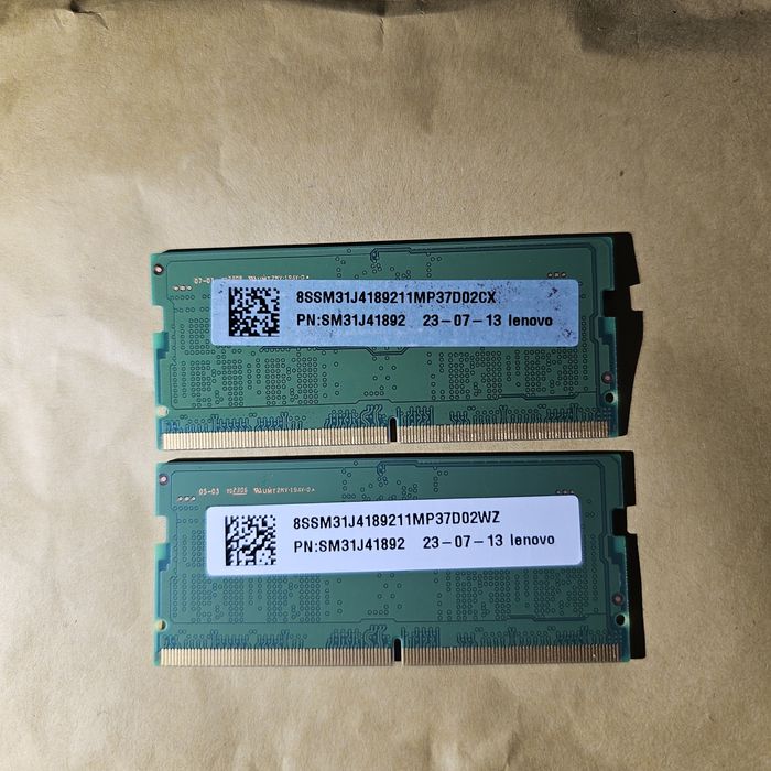 Vând kit 2x8 Gb DDR5 5600  Samsung Korea