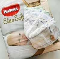 Продам подгузники (памперсы) huggies elite soft,цена 7800