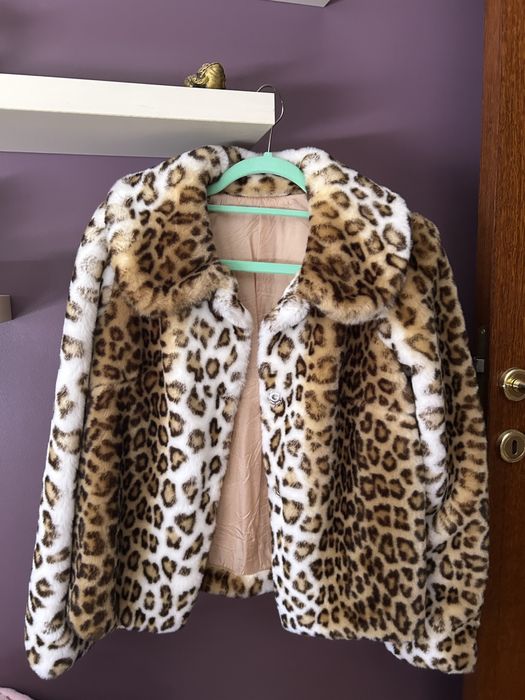 Blanita faux animal print