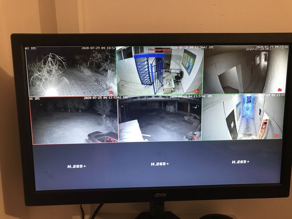 Установка и монтаж видеонаблюдения