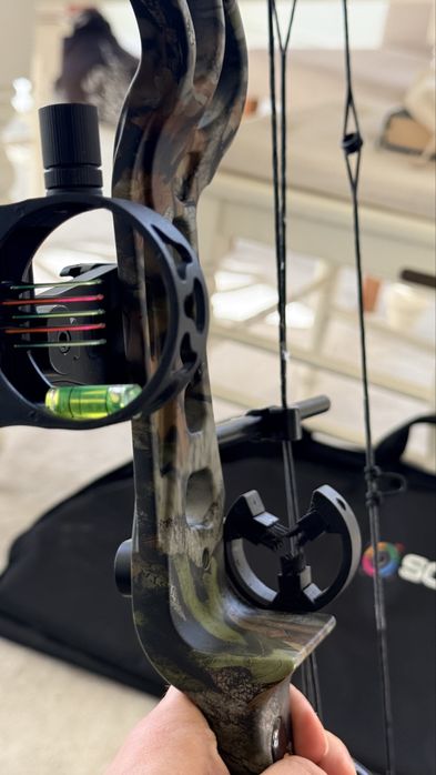 Arc Compound Sanlida Dragon x8 kit+ accesorii+ Cadou Walther Maceta