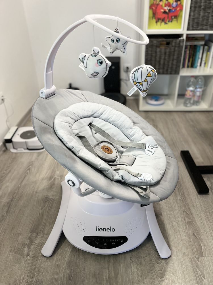 Lionelo Bella Set - 2 в 1 люлееща се кошарка и шезлонг