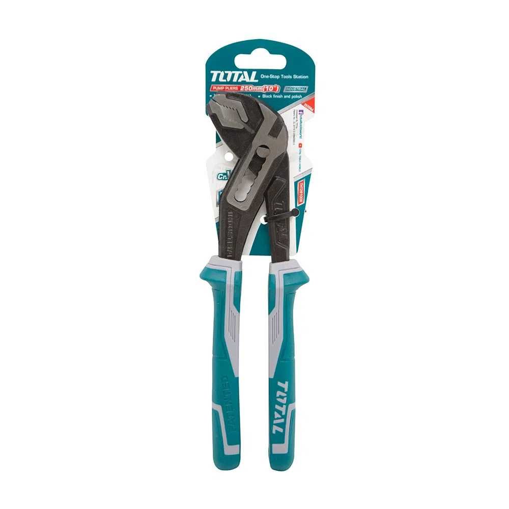 Клещи водопроводни TOTAL, Industrial, 1 1/2", 250 мм TL IND THT281006