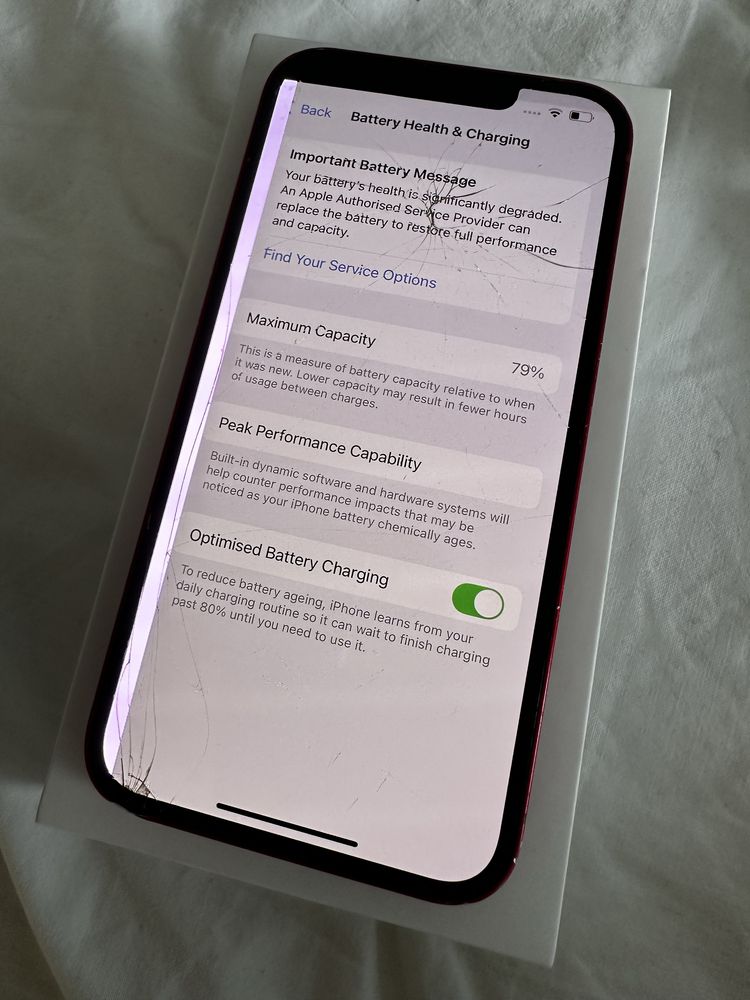 iPhone 13 128gb с калъф