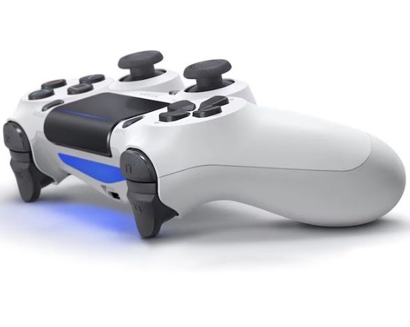 !!!НОВ!!! Контролер за ps4 цвят бял идва с зарядно