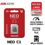 Карта с памет, HIKSEMI microSDHC, 32GB, Class 10, UHS-I, TLC, V10