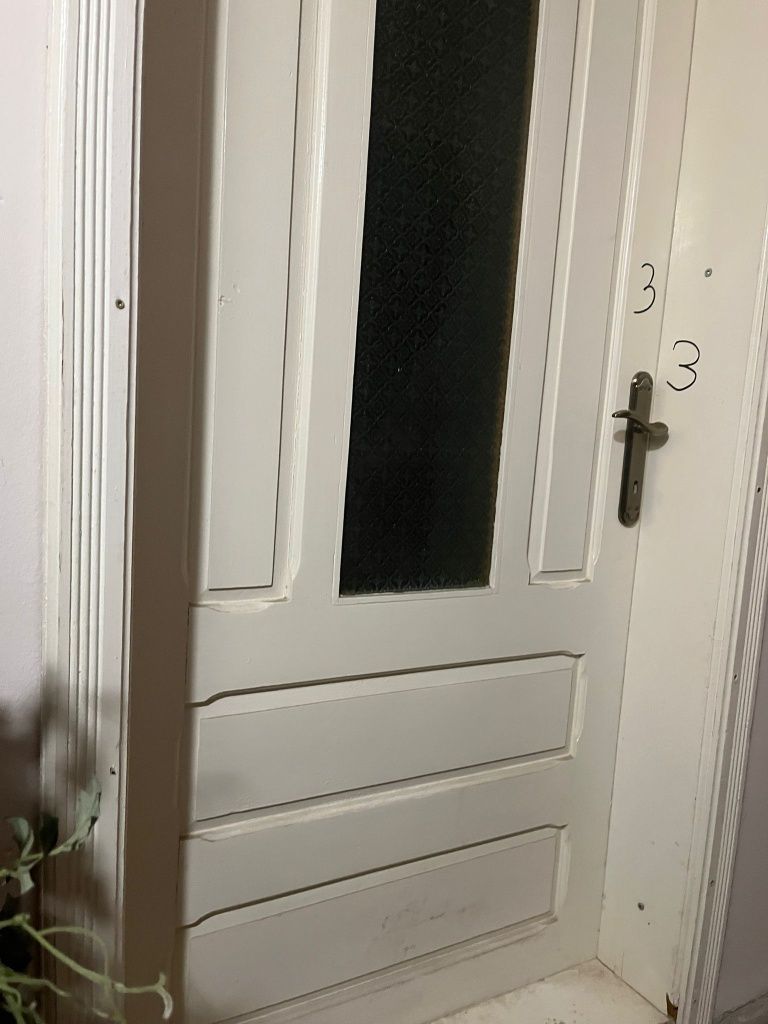Uși lemn masiv brad