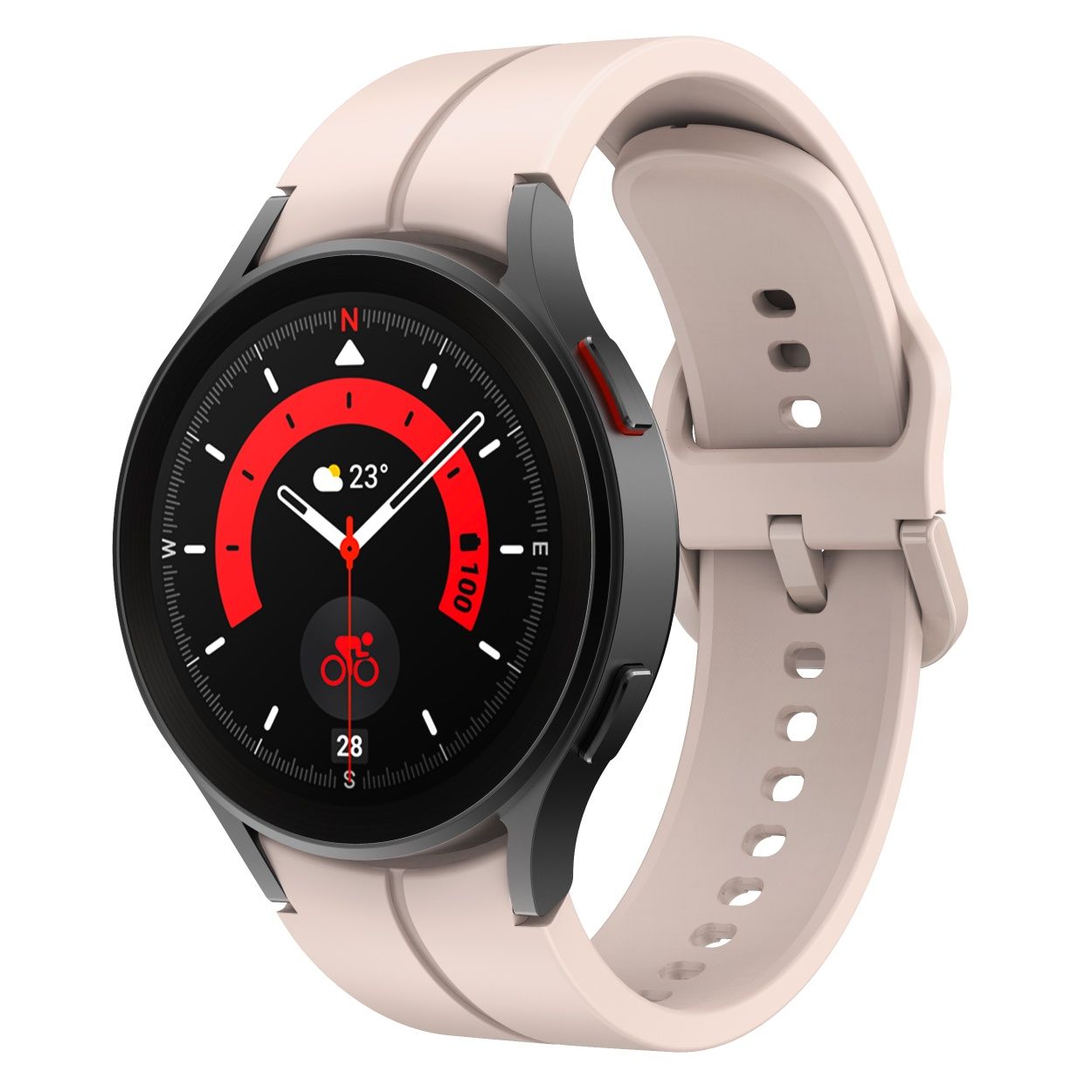 Силиконова Каишка за Samsung Watch5 Pro / Watch4 Active 2 40 44 GT3 42