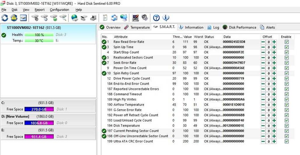 Hard Disk Seagate 1Tb Pipeline HD ST1000VM002, 64MB cache, SATA III