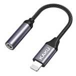 Cablu adaptor Iphone Lightning la mufa audio Jack 3.5mm Casti/Boxe/Aux