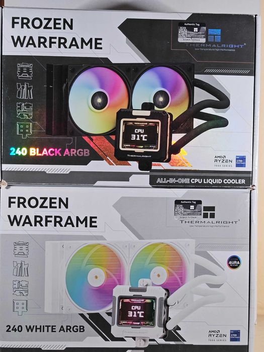 Мощно водно охлаждане с премиум визия Thermalright Frozen Warframe 240