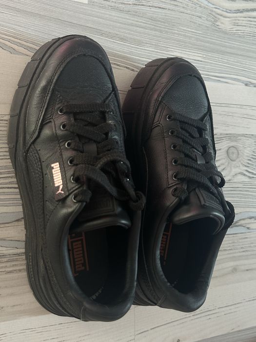 Adidasi Puma Mayze Stack piele- negri - femei