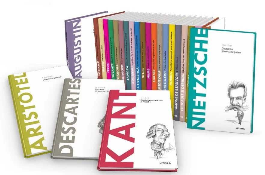 Colecția Libertatea “Descoperă Filosofia” Editura Litera (40 volume)