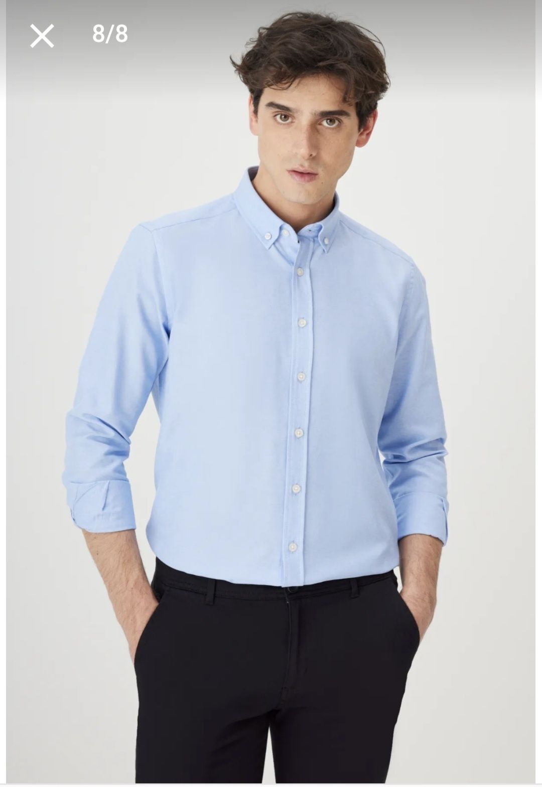 Set 2 cămăși AC&Co noi sigilate slim mărime M