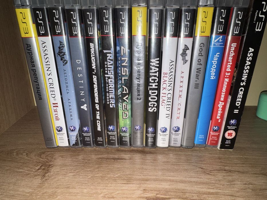 Диски на PlayStation 3