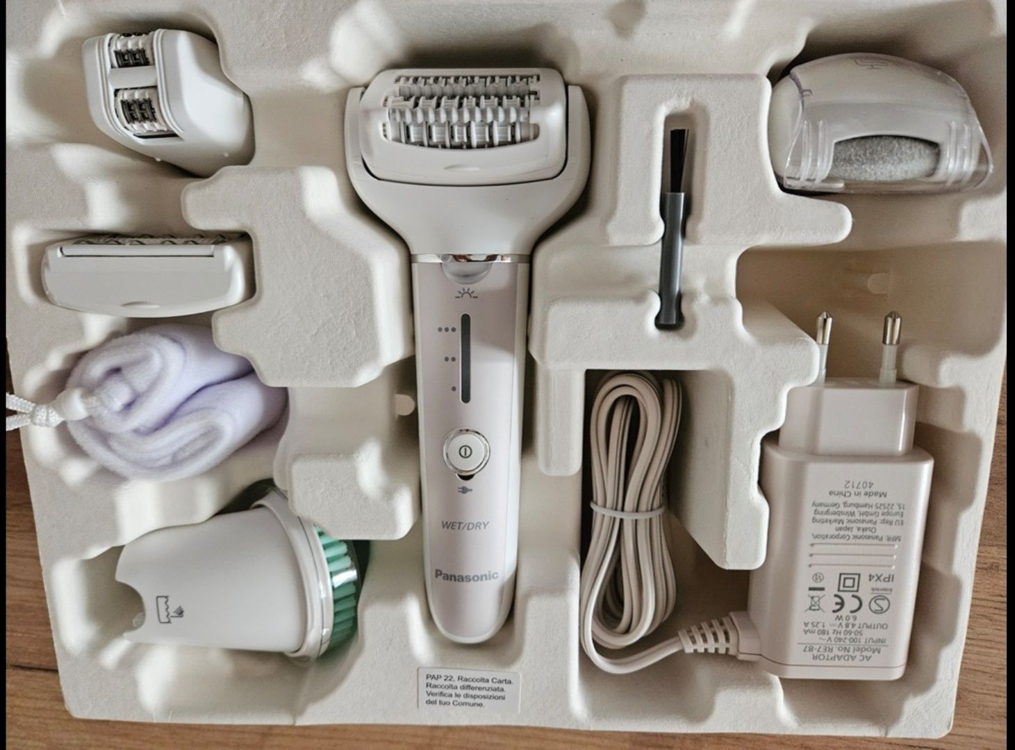 Epilator Panasonic wet&dry