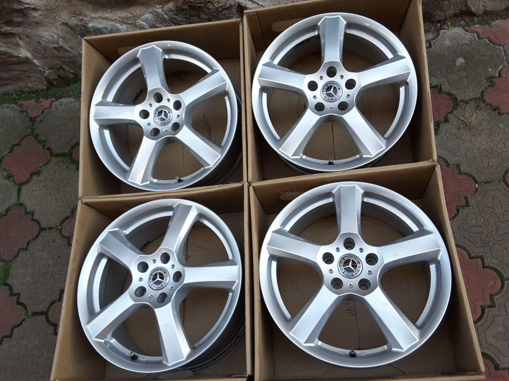 jante aliaj 17; 5x112; Mercedes C, V class, w204,w205, Vito w447, GLK