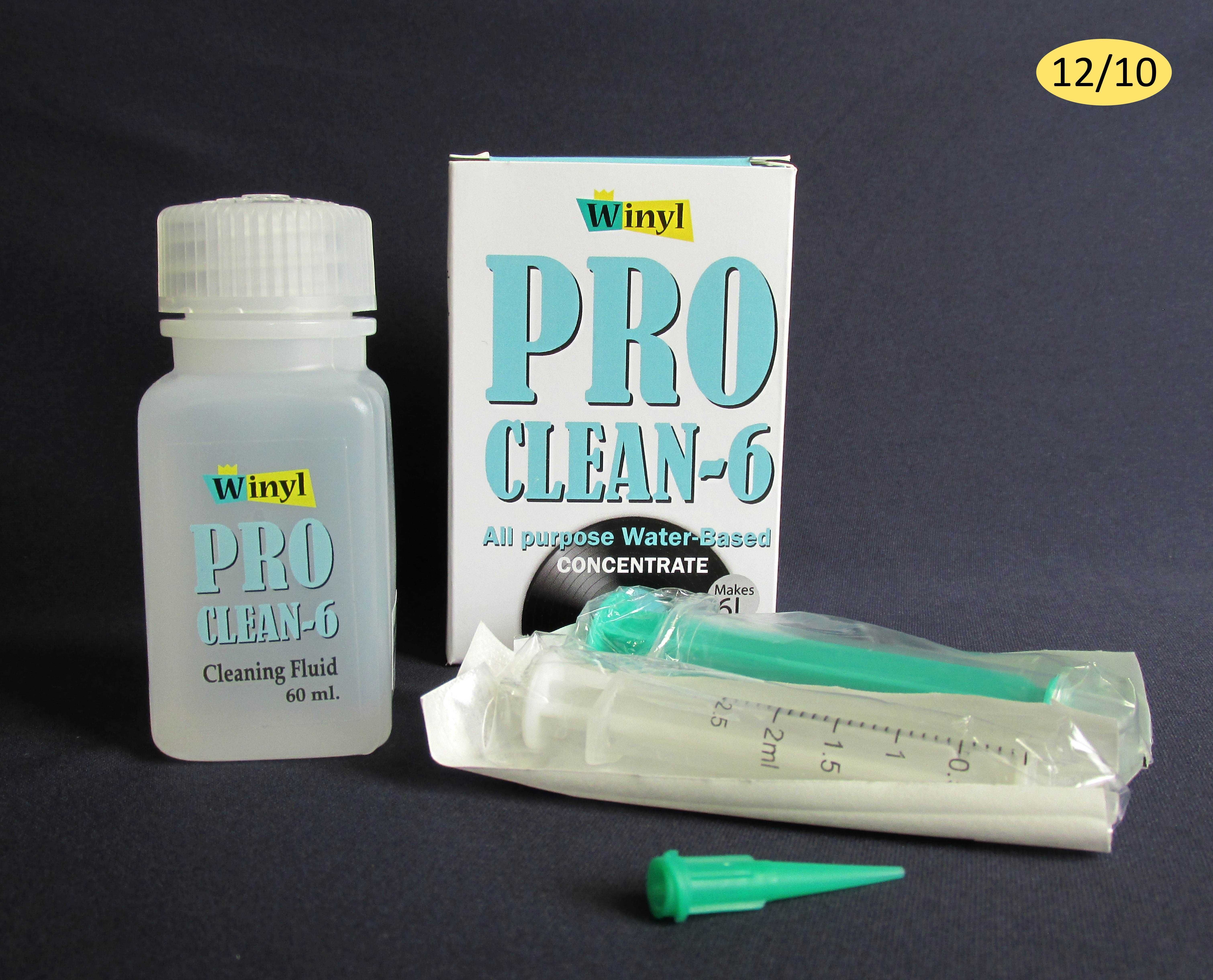 Почистваща Течност за Грамофонни Плочи концентрат за 6л. Pro-Clean-6
