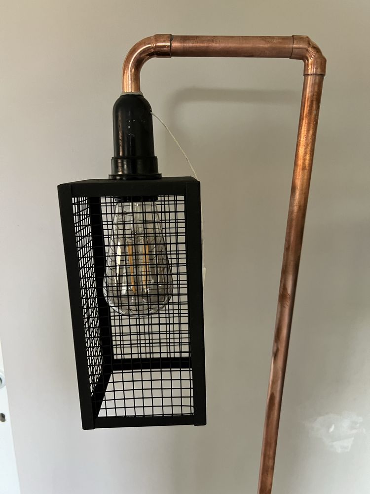 Lampadar veioza stil industrial handmade