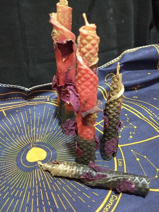 Аромо свечи с травами