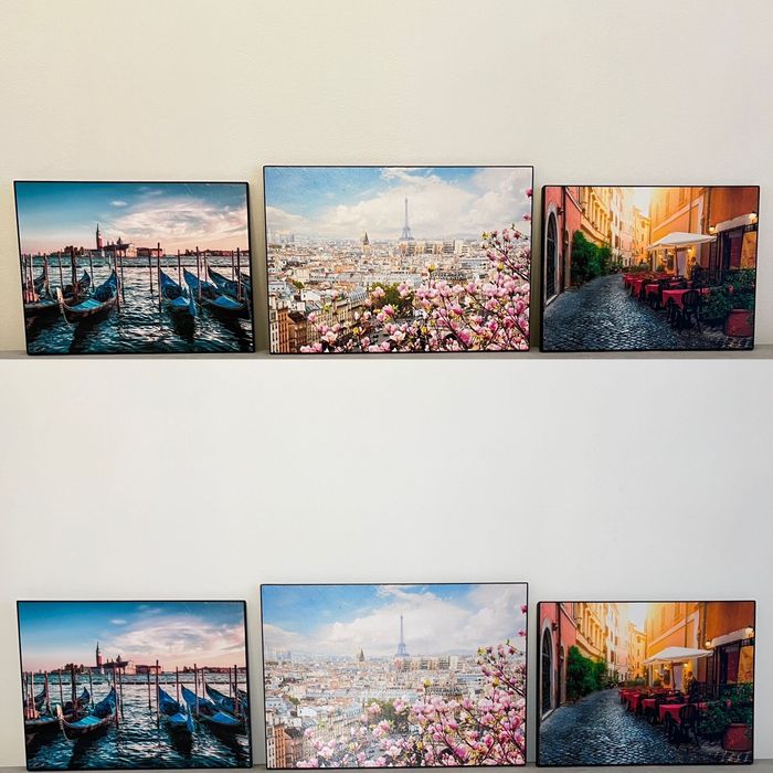 Триптих "Венеция", "Париж", "Италия"