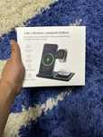 Statie incarcare wireless 3 in 1