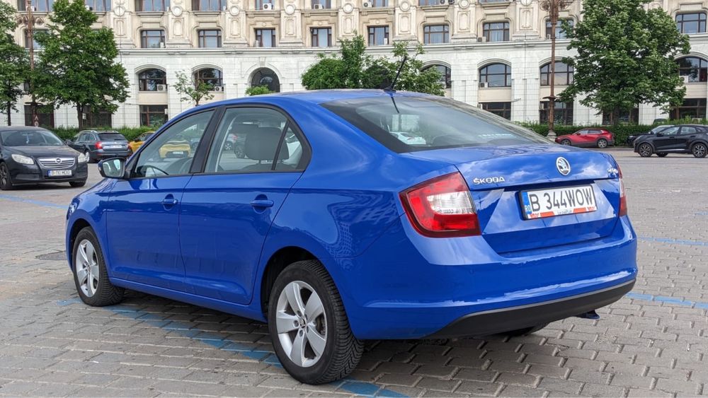 Inchirieri masini ieftine Bucuresti Skoda Rapid manual diesel rent car