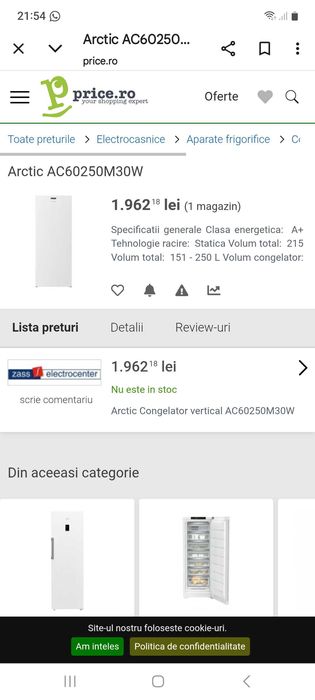 Congelator Arctic 6 sertare