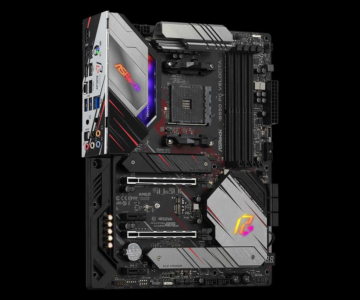 Дънна платка(Дъно) ASRock B550 PG Velocita AM4