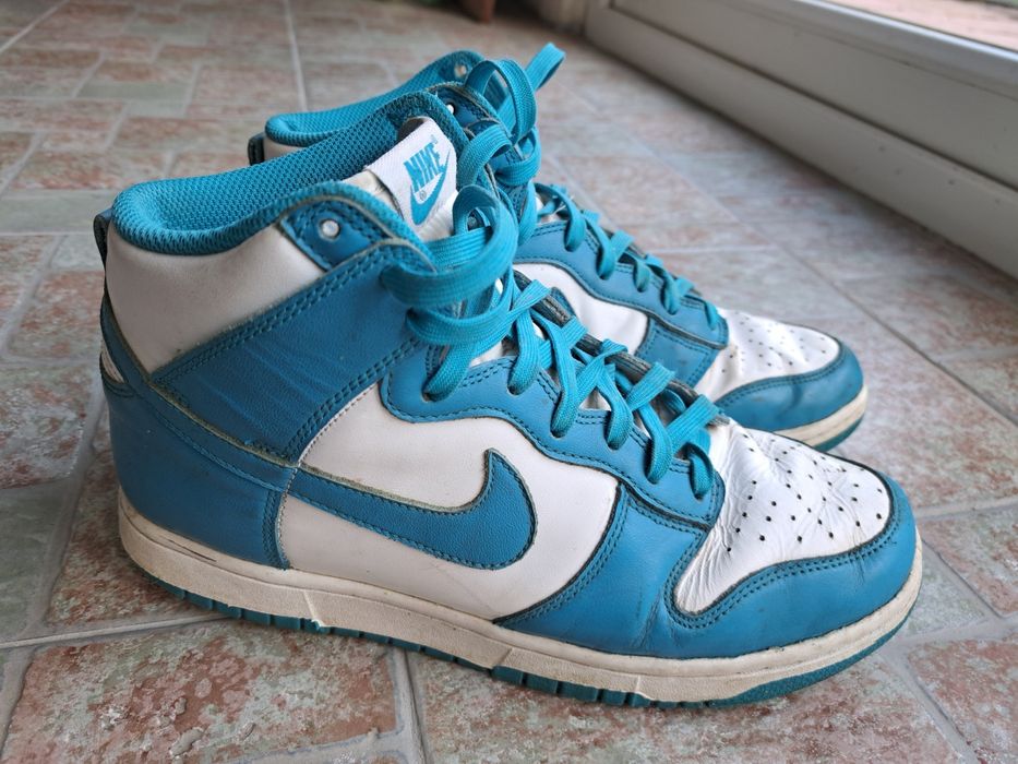 Маратонки  NIKE HIGH DUNK " laser blue"