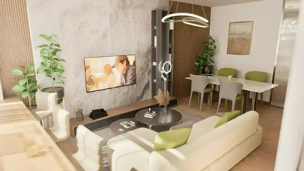 Двустаен апартамент на партер в затворен VIP комплекс „Перла“