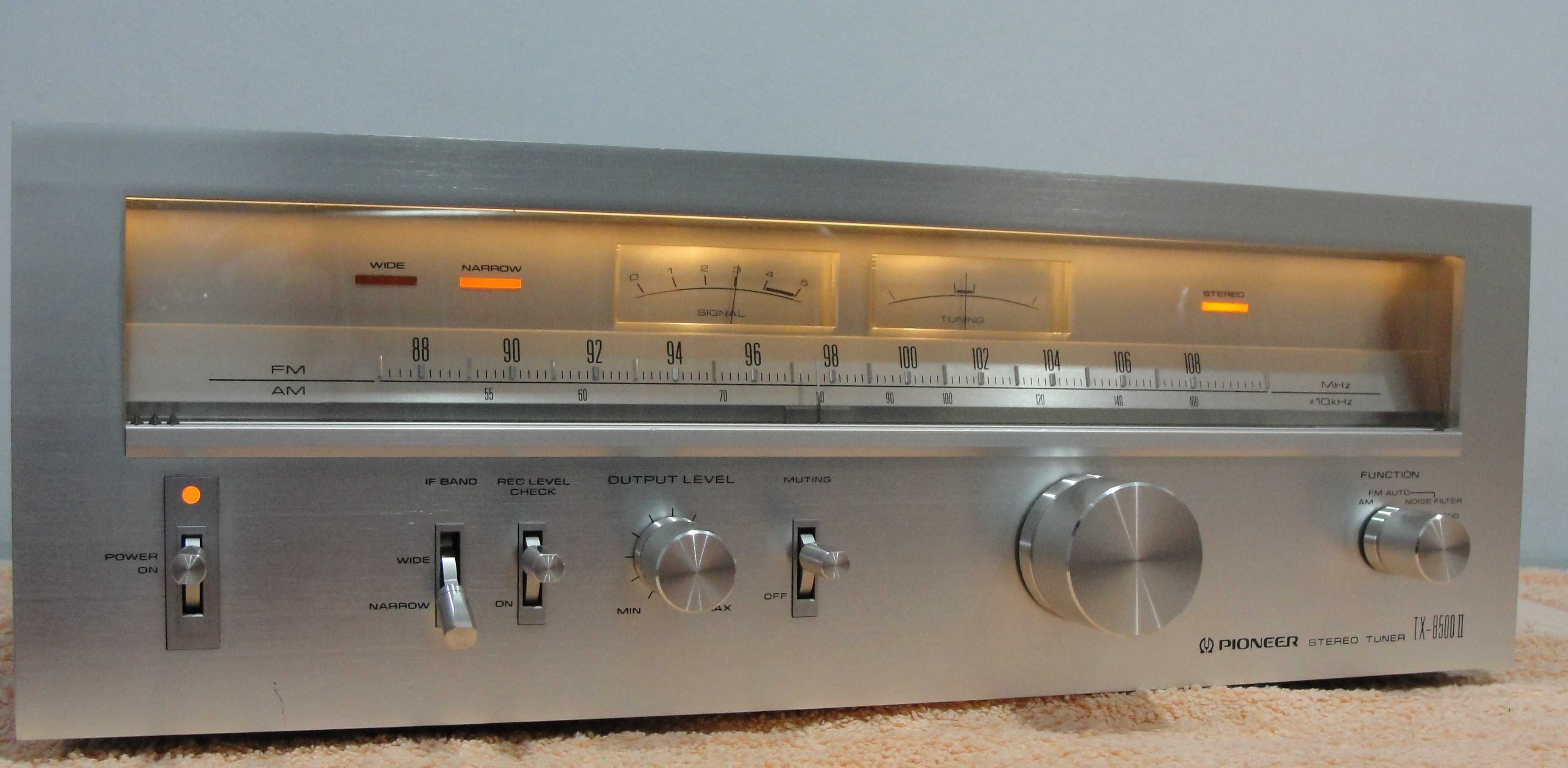 Tuner PIONEER TX 8500 II  vs Luxman ,Kenwood, Sansui, Revox,JVC,