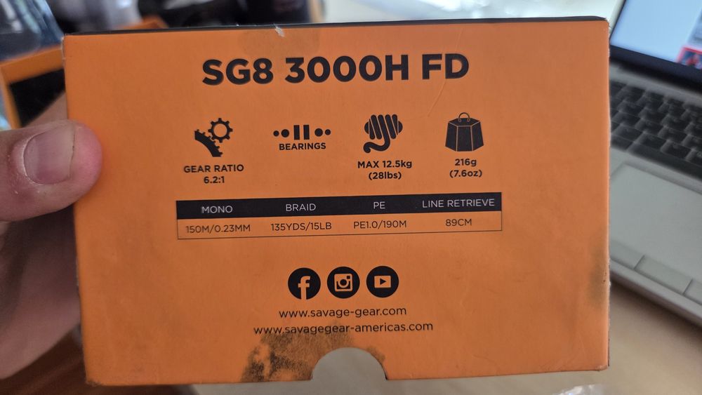 Savage Gear SG8 3000 FD