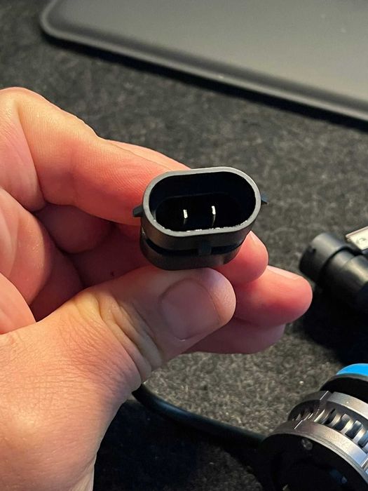 Set becuri auto LED H8 5000k 160 W (noi)