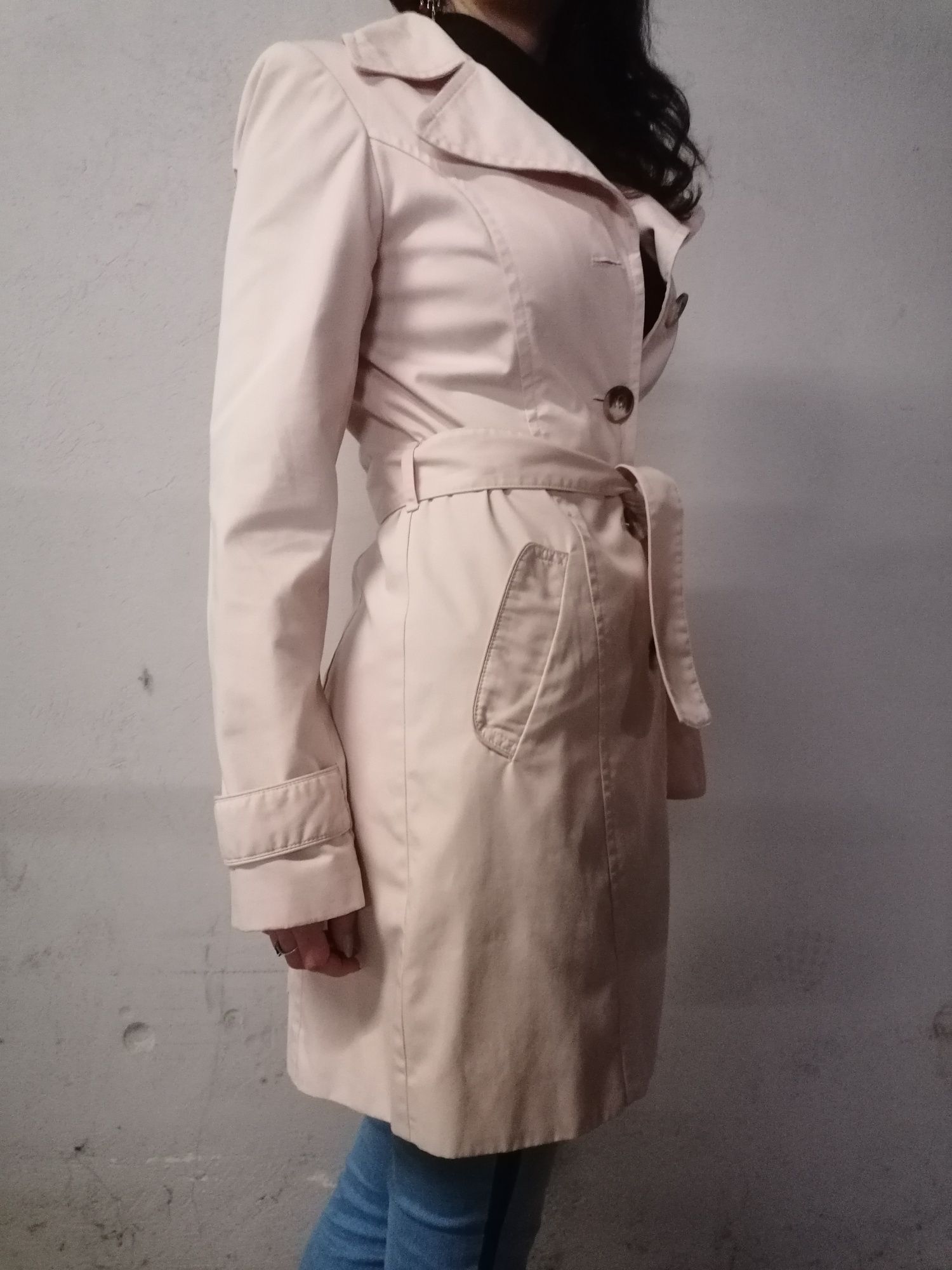 Trench de primavara H&M, roz