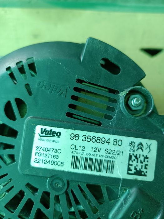 Alternator Peugeot 208 1.2 benzină an fabr 2022