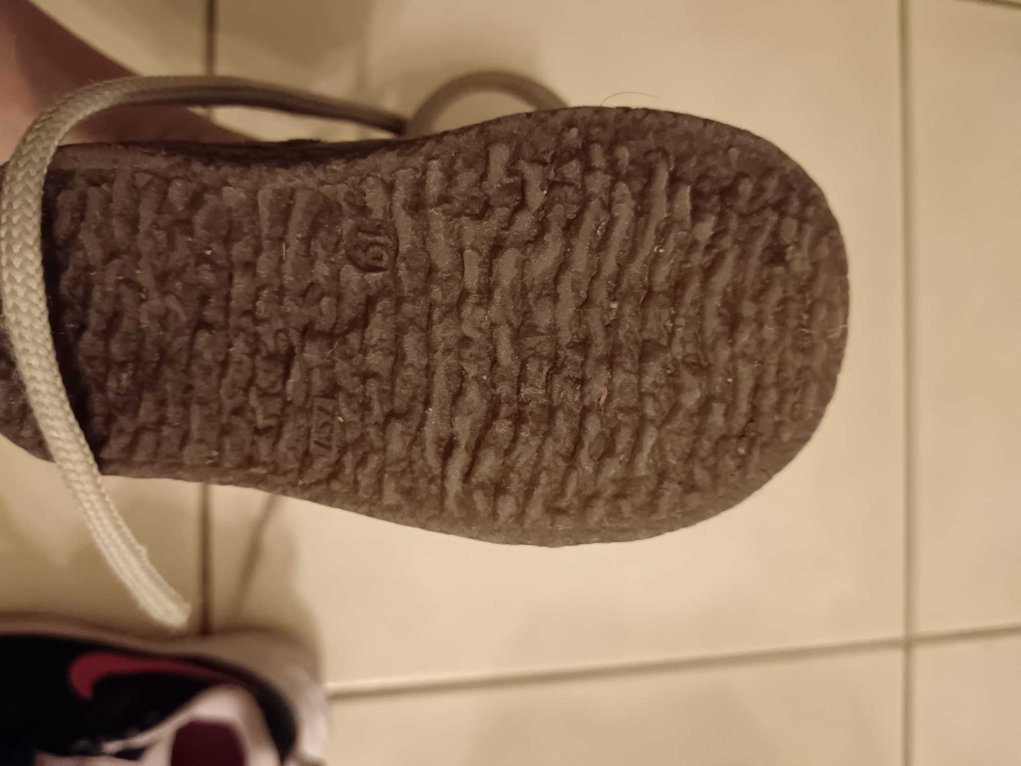 Ghete îmblănite iarnă Opink din piele, mărimea 19 EU, ca noi!
