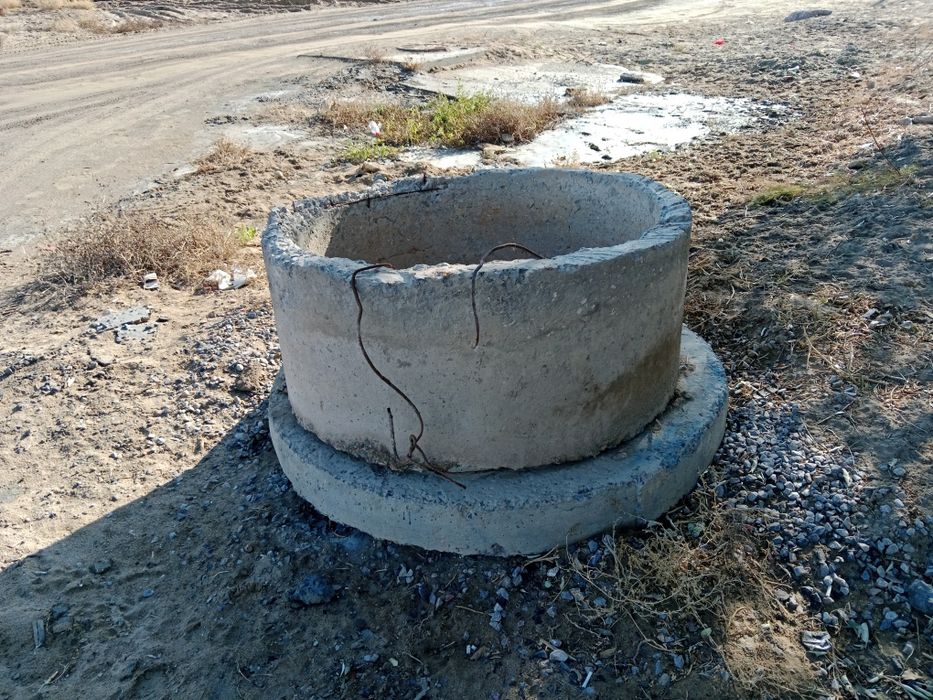 Септик қақпағы, крышка бар